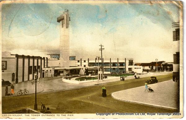 Lee-on-Solent postcard January 1941-1