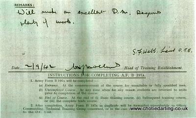 Trade Training report 2nd Sept 42 page 2 Trade Training report 2nd Sept 42 page 2