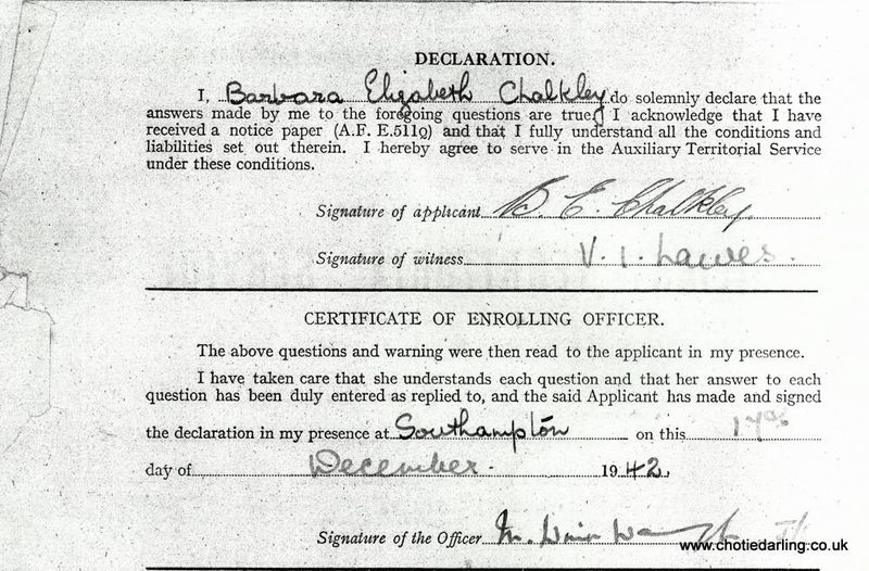 Chotie's enlistment page 3 Chotie's enlistment page 3