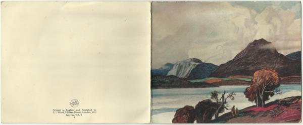 Birthday card Scotland front Birthday card Scotland front