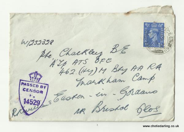 Envelope 9th April 1944