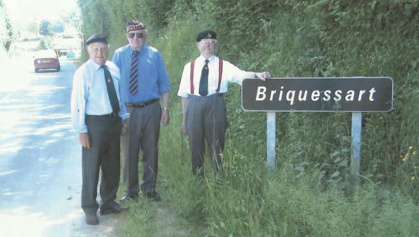 Anthony Rampling, X and Sandy Handley at Briquessart 2004