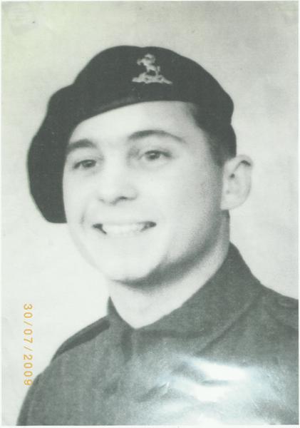 Anthony Rampling in the Royal West Kents