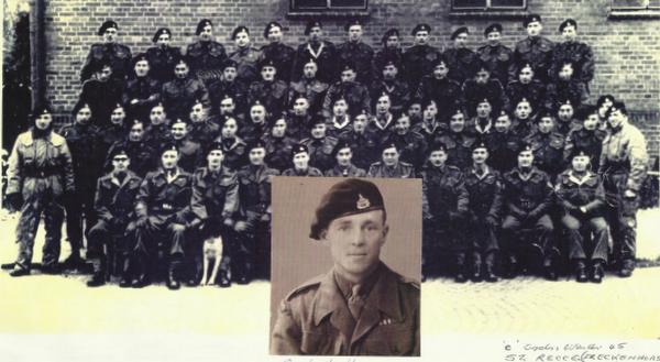 Sandy Handley & C Squadron 52nd Recce winter 45-46