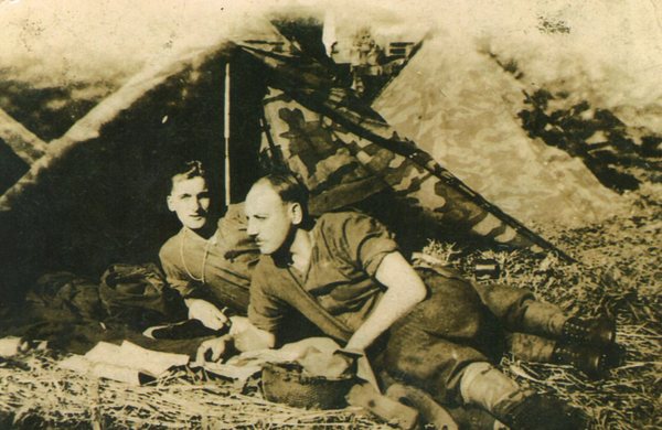 Eric Brewer and Corporal Polwin