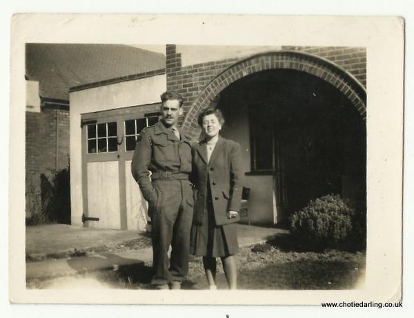 Dick & Chotie 8th March 1945 Dick & Chotie 8th March 1945