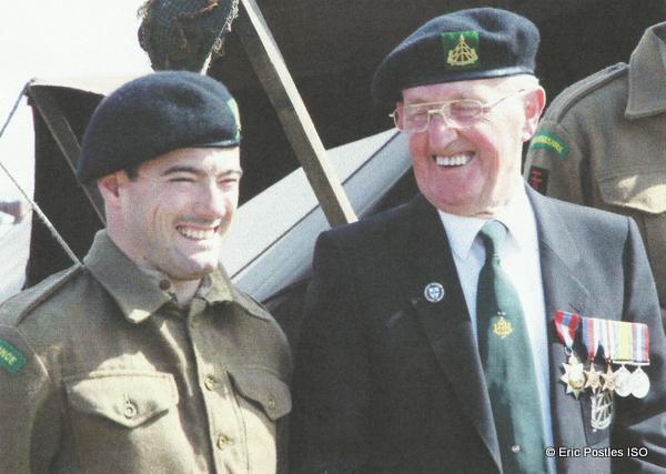 Eric Postles 2016 with 61st Recce Living History Group