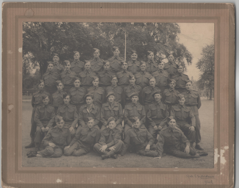 Eric Brewer training at York summer 1943 Eric Brewer training at York summer 1943