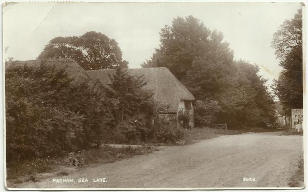 Pagham postcard Sept 43 Pagham postcard Sept 43