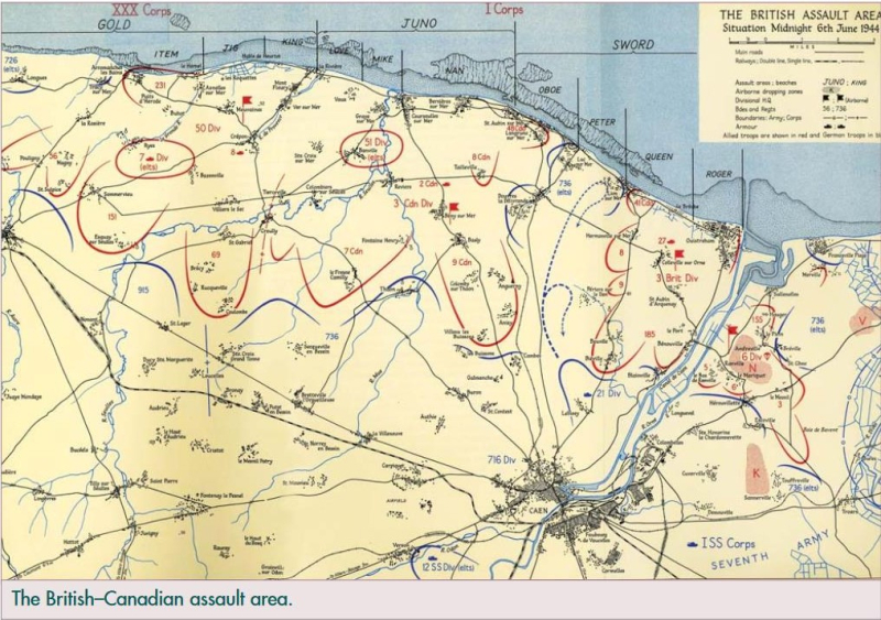 The British-Canadian Assault Area (2)