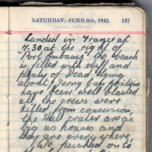 Eric Brewer's D day diary