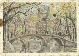 Postcard front 18th October 1944 (2)