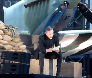 Lawrence Fox as Dicker in VE Day Concert Lawrence Fox as Dicker in VE Day Concert