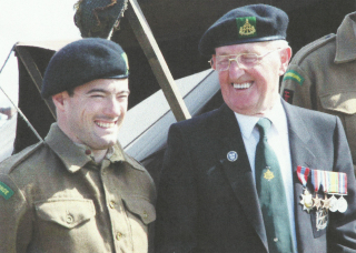 Eric Postles 2016 with 61st Recce Living History Group-001