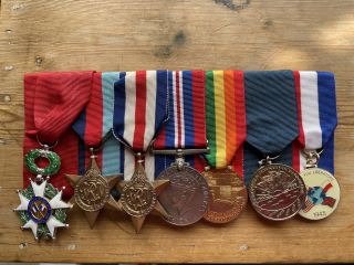 Tony Rampling's war medals