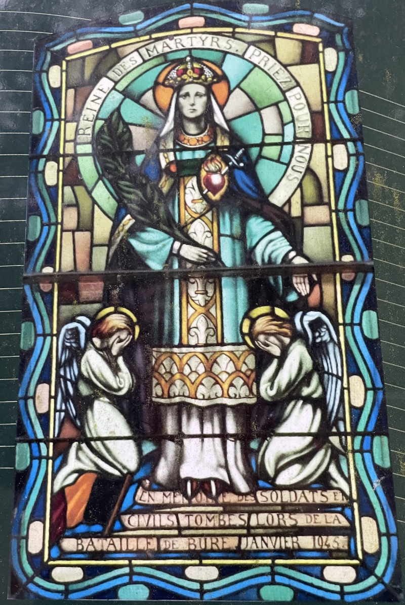 Chapelle N D de Haurt memorial window