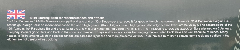 Tellin detail in English